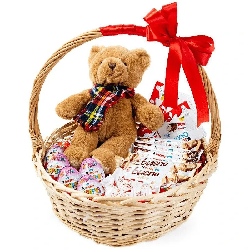 Корзина со сладостями Сладкая радость